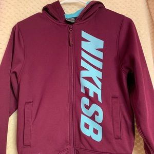 Purple And Blue Nike Jacket